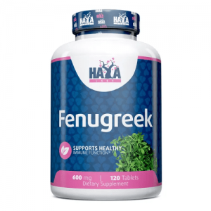 Haya Labs Fenugreek 600mg, 120tabs