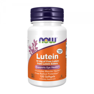 NOW Lutein 10mg (from esters), 120sgels
