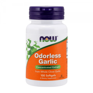 NOW Odorless Garlic Orig, 100sgels