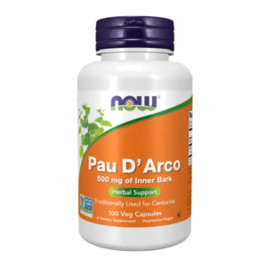 NOW Pau D'Arco 500mg, 100vcaps