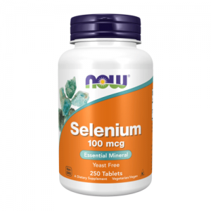 NOW Selenium 100mcg, 250tabs