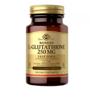Solgar Reduced L-Glutathione 250mg, 30vcaps