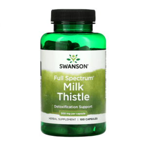 Swanson Milk Thistle 500mg, 100caps