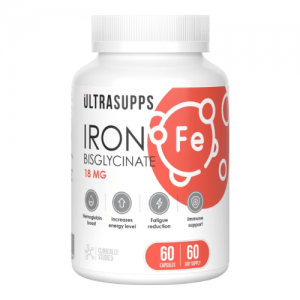 UltraSupps Iron, 60caps