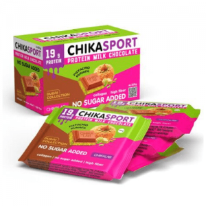 Chikalab Молочный шоколад с фисташковой пастой, 100g
