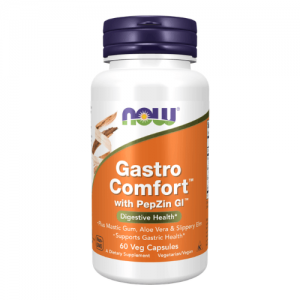 NOW Gastro Comfort With Pepzin GI, 60vcaps