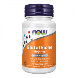 NOW Glutathione 500mg, 30vcaps