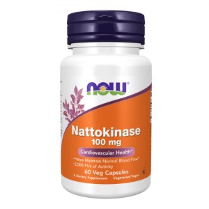 NOW Nattokinase 100mg, 60vcaps