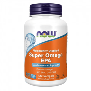 NOW Super Omega EPA 1200mg 360/240, 120sgels