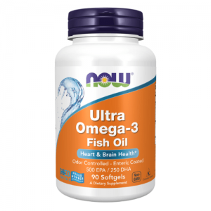 NOW Ultra Omega 3 500/250, 90caps