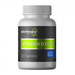 Strimex Vitamin D3 5000ME + K2 150mcg, 120tab