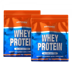 Strimex Whey Protein, 500g (Шоколад - орех) х 2шт