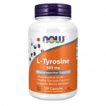 NOW L-Tyrosine 500mg, 120caps
