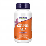 NOW Hyaluronic Acid 100mg 2X Plus, 60vcaps