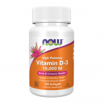 NOW Vitamin D3 10000ME, 120sgels