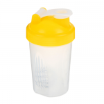 Шейкер SL CrossFit, прозрачно-желтый, 400ml
