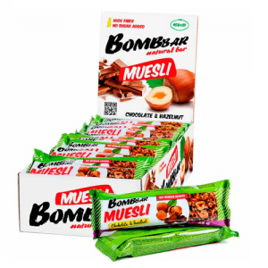 Bombbar Батончик Мюсли Bombbar, 45g